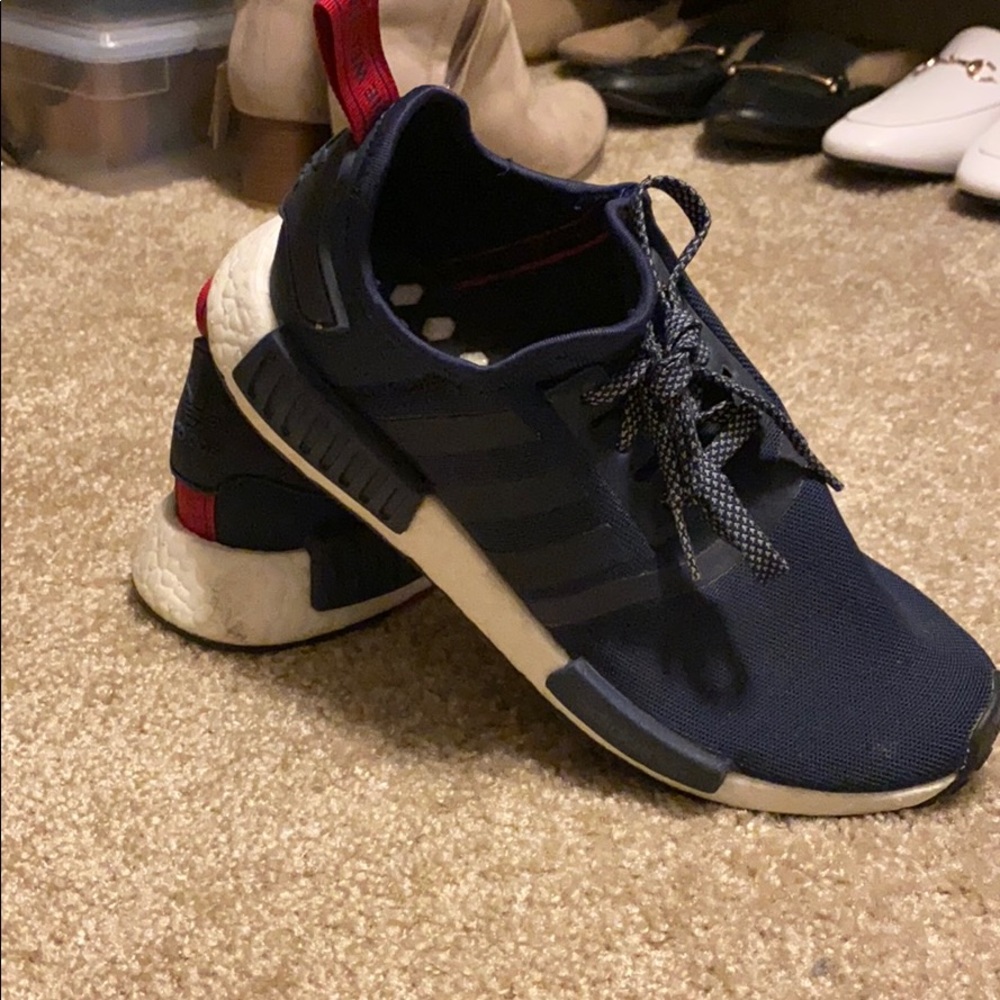 Adidas NMD R1 navy blue - worn once